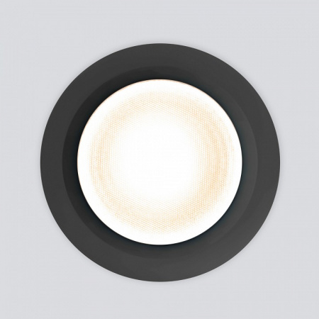 Встраиваемый светодиодный влагозащищенный светильник IP54 35128/U черный Elektrostandard Light LED 3003 a058922