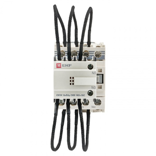 EKF PROxima Контактор для конденсатора КМЭК 16квар 230В 2NО+1NC