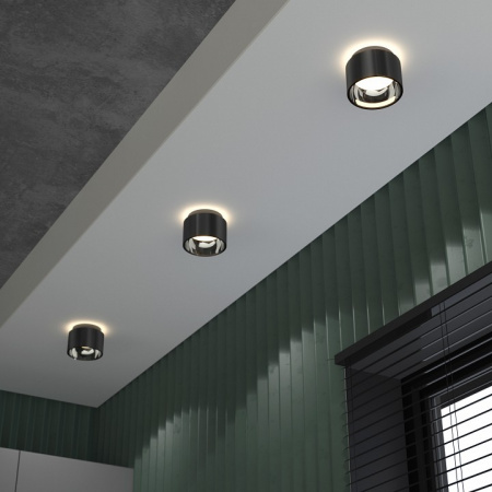 Накладной точечный светильник 1069 GX53 Черный жемчуг Elektrostandard Charlie a053056 Накладной точечный светильник 1069 GX53 Черный жемчуг Elektrostandard Charlie a053056