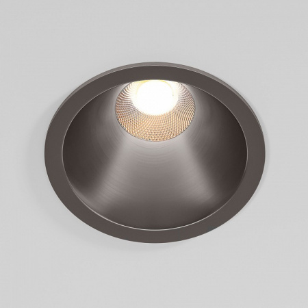 Светильник встраиваемый светодиодный Forte 15W 4000K титан 25071/LED Elektrostandard Forte a069412