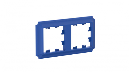 Systeme Electric AtlasDesign Antique Аквамарин Рамка 2-ая, универсальная