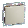 Legrand Valena Крем Выключатель 1-клавишный IP44 (со стандартной рамкой)