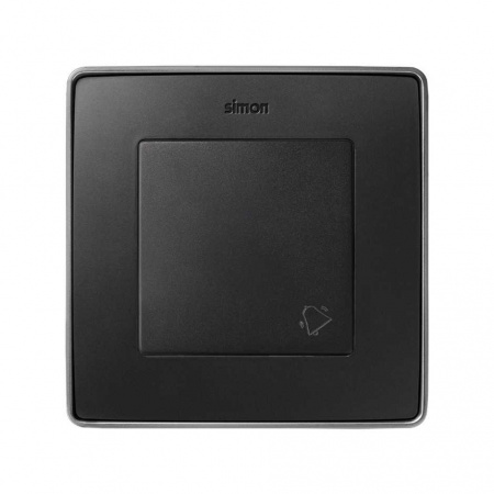 Simon 82 Графит Клавиша 1-ая с символом "звонок"