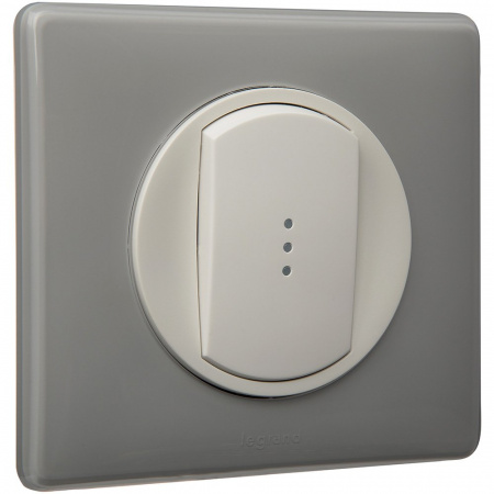 Legrand Celiane Серый глянец Рамка 1-я (2 мод)