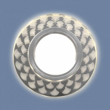 Встраиваемый точечный светильник с LED подсветкой 2247 MR16 Elektrostandard Pilov a047760