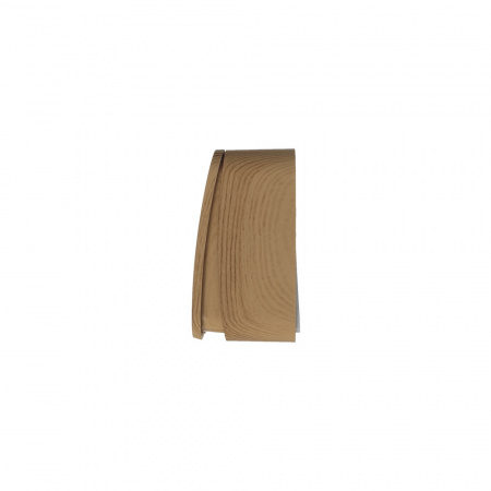 SE Blanca наруж Ясень Выключатель 2-клавишный с подсветкой 10А,250B, изолир. пластина