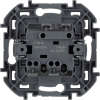 Legrand INSPIRIA Алюминий Выключатель двухклавишный 10 AX - 250 В