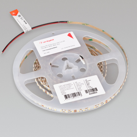 Arlight Лента RZ-A120-6mm 24V Cool 8K (9.6 W/m, IP20, 2835, 5m) (-)