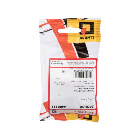 DKC Avanti Белое облако Звонок 220V 1 модуль