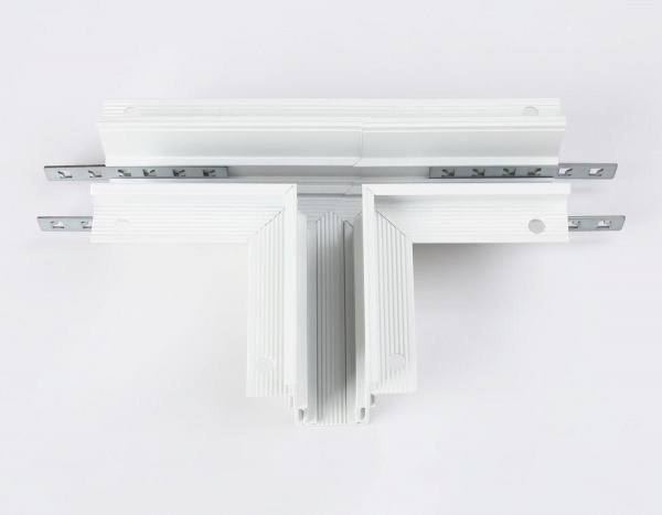 Коннектор T-образный для встраиваемого шинопровода Ambrella light Track System Magnetic GL3355