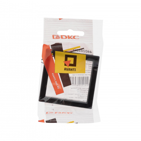 DKC Avanti Черный Декоративная вставка для металлических рамок 2 модуля