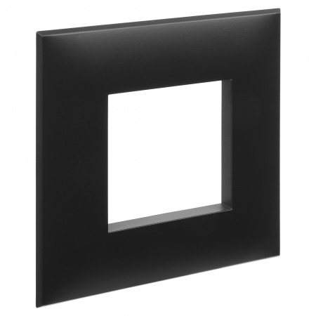 DKC Avanti Черный матовый Рамка 2 модуля