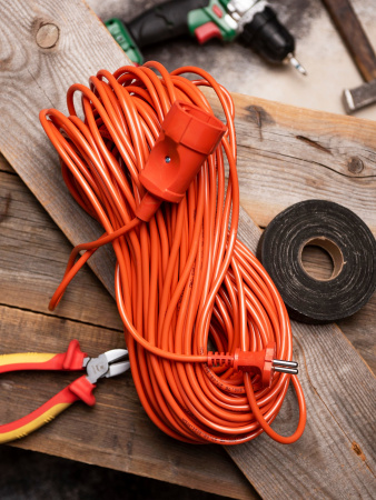 EKF PROxima Удлинитель "Зевс 2.0" 40м без заземления ПВС 2*0,75 10А/2,3кВт