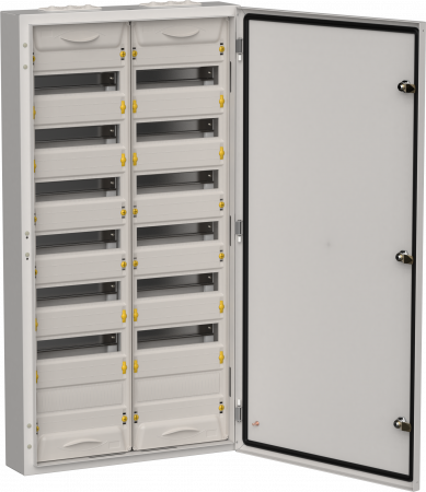 IEK TITAN 5 Корпус мет. ЩРн-168 (2х84) 1085х570х140 IP54 сер