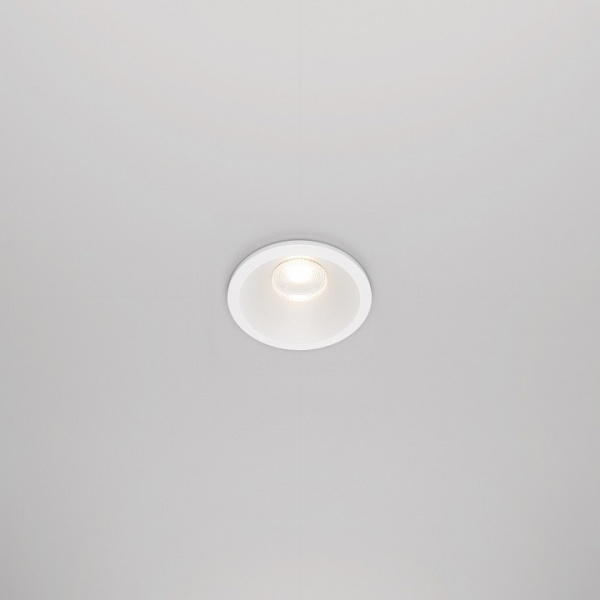 Встраиваемый светильник Downlight DL034-01-06W3K-W Maytoni Zoom