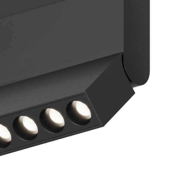 Трековый линейный светильник направленного света ElDeko HSBL_0084 12Вт-4000К, чёрный