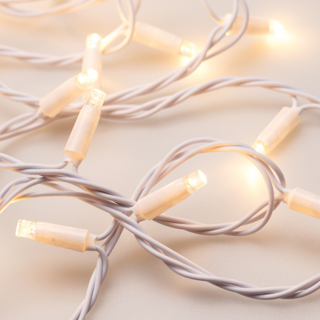 Arlight Светодиодная гирлянда ARD-STRING-CLASSIC-10000-WHITE-100LED-STD WARM (230V, 7W) (Ardecoled, IP65)
