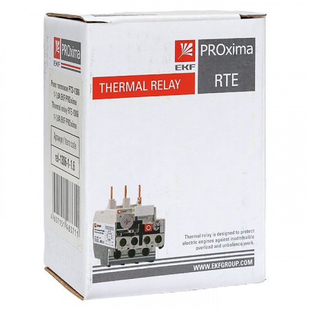 EKF PROxima Реле тепловое РТЭ-1306 1-1,6А