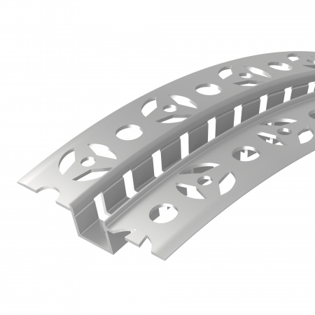 Arlight Профиль FANTOM-BENT-W12-TOP-2000 ANOD (Алюминий)