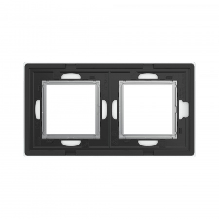 DKC Avanti Светло-Серый Стекло Рамка 4 модуля