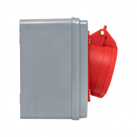 EKF Розетка с блокировкой и выключателем 1415 3Р+РЕ+N 16А 380В IP44