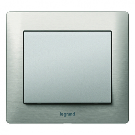 Legrand Galea Life Тертый Алюминий/Brushed Aluminium Рамка 1-я