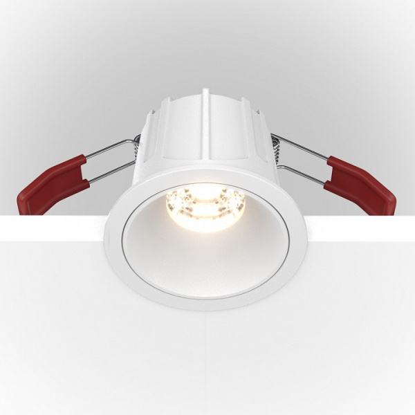 Встраиваемый светильник Downlight DL043-01-10W3K-RD-W Maytoni Alfa