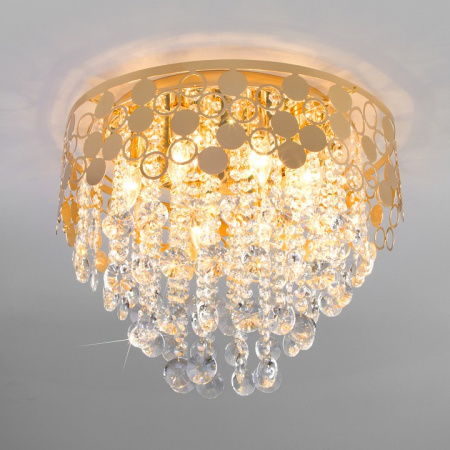 Умный подвесной светильник 10123/8 золото Eurosvet Lianna