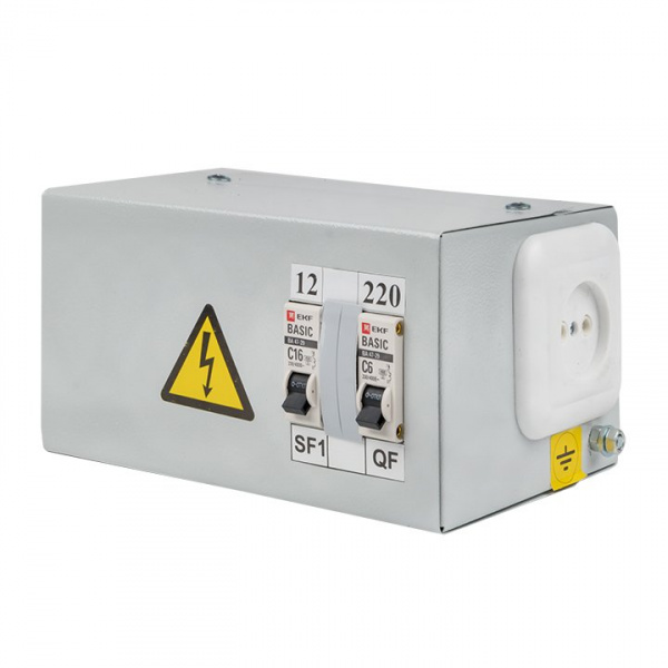 EKF Basic Ящик с понижающим трансформатором ЯТП 0,25кВА 220/12В