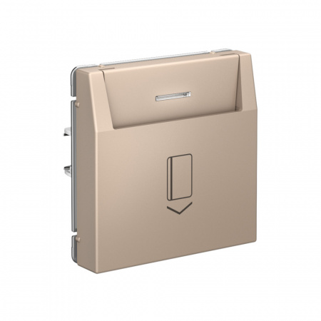 Systeme Electric ArtGallery Песочный Выключатель карточный 10А, без задержки времени, быстр.клемм.