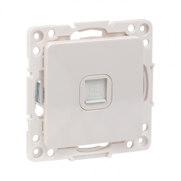 EKF PROxima Стокгольм Белый Розетка RJ-45