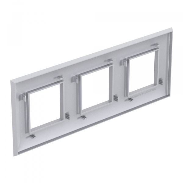 DKC Avanti Закаленная сталь Рамка 6 модулей