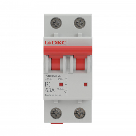 DKC Выключатель нагрузки модульный YON MD63P-263