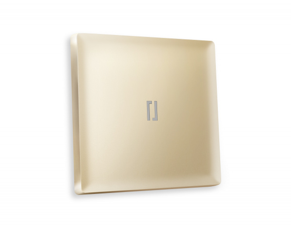 Лицевая панель ALFA (Шампань) для 1-клавишных выключателей с подсветкой QUANT AP6020