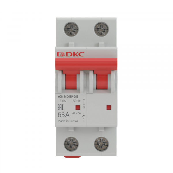 DKC Выключатель нагрузки модульный YON MD63P-240