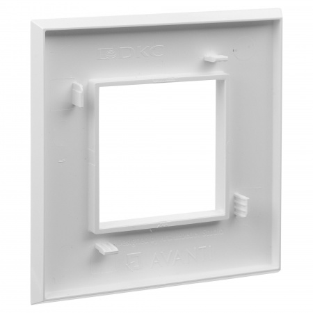 DKC Avanti Белое облако Рамка 2 модуля