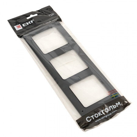 EKF PROxima Стокгольм Черный Рамка 3-ая