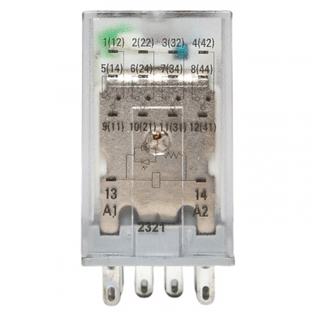 EKF Реле промежуточное RPA 22/4 5A 220В DC AVERES