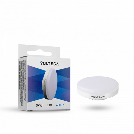 Лампа светодиодная Voltega GX53 9W GX53 9Вт 4000K 7773