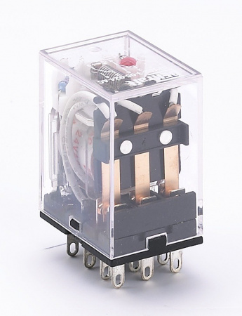 DEKraft Промежуточное реле 3 конт. с инд. LED 5А 24В AC ПР-1