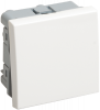IEK PRIMER Выключатель проходной (переключатель) одноклавишный на 2 модуля. ВК4-21-00-П
