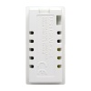 Donel USB зарядное устройство, 2.1A, Type A + C, 1 мод., бел. матовая (22.5х45мм), DUSB2100WCFM
