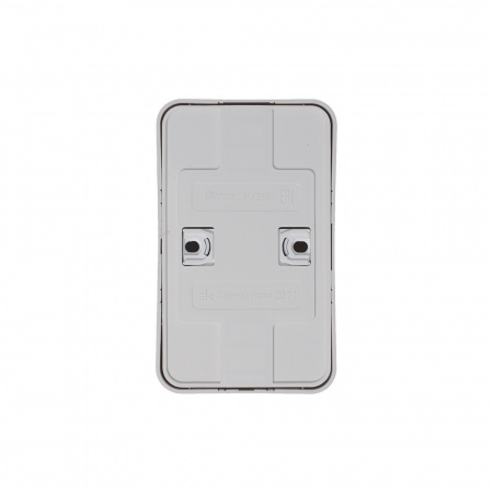 SE Blanca наруж Бел Розетка 2-ая б/з без шторок 16А, 250В, изолир. пластина