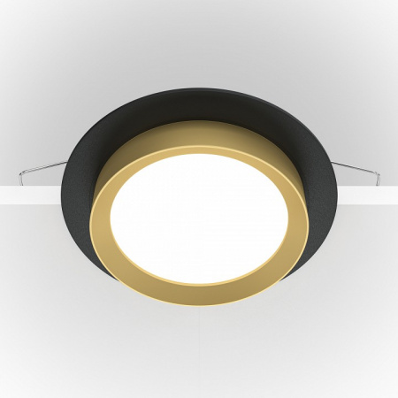 Встраиваемый светильник Downlight DL086-GX53-RD-BG Maytoni Hoop