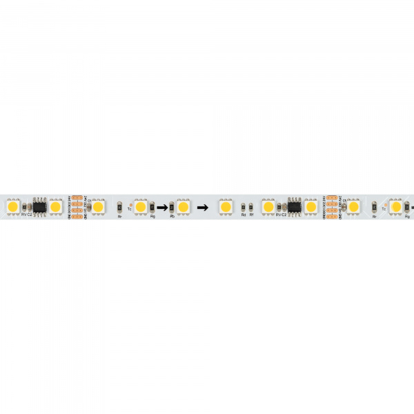 Arlight Лента SPI-B60-10mm 24V White6000-PX6-RAM (15 W/m, IP20, 5060, 5m) (бегущий огонь)