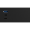 Donel USB зарядное устройство, 100W, Type A + C + C, 4 мод., черн. матовая (90х45мм), DUSB100WANM