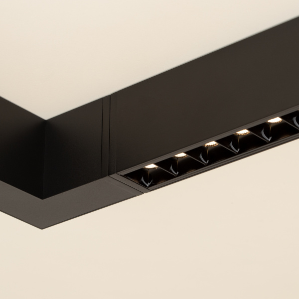 Коннектор L-образный Arlight Neo-Clip-38-Con-L-BK 028996