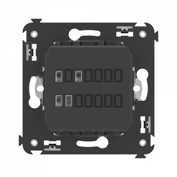 DKC Avanti Закаленная сталь Механизм управления вентиляторами