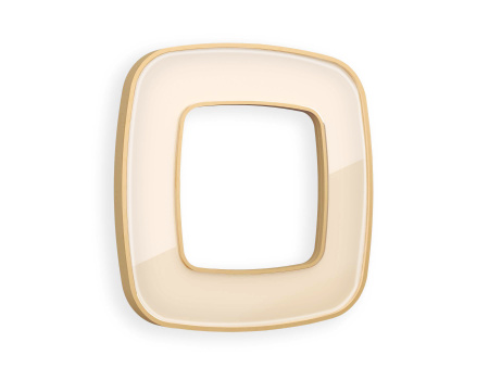 Рамка OMEGA Coint (Бежевый Стекло органическое/Шампань) 1-ая OF640341