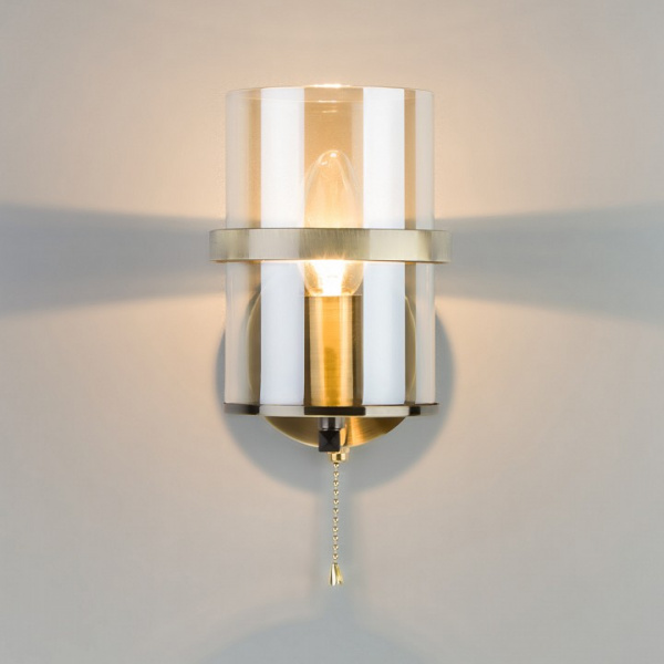 Классическое бра 60085/1 античная бронза Eurosvet Coppa